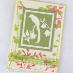 Bird On Branch Handmade Gr..