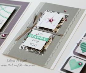 For Always Cards (set of 3) by The Leaf Studio. FREE shipping.
